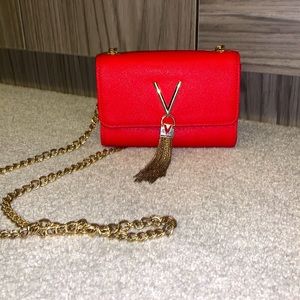 Divina Saffiano Mini Shoulder Bag